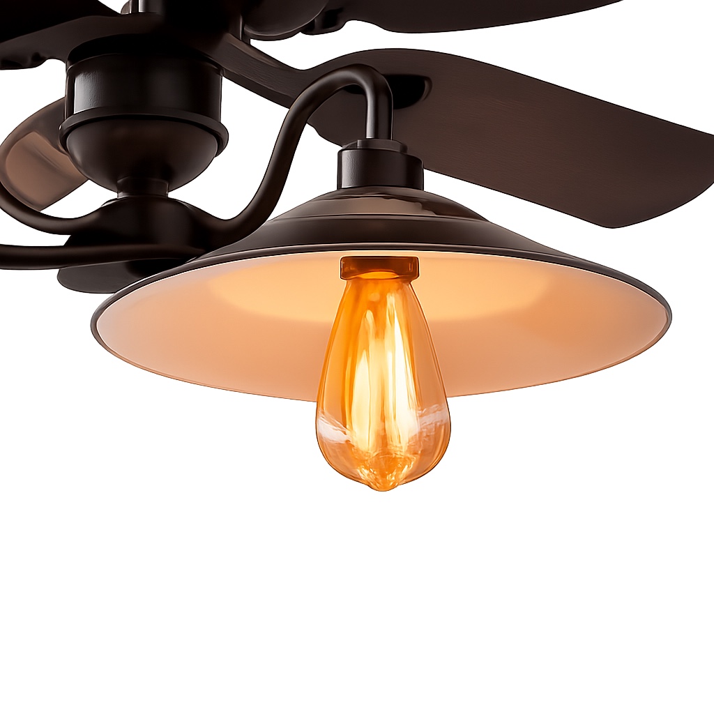 Industrial ceiling fan light product image