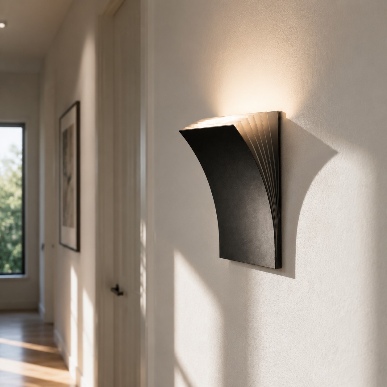 Curved LED Wall Sconce 6